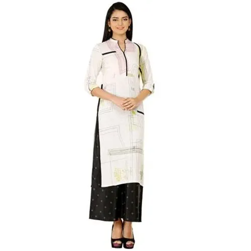 Neutral W Printed Kurti