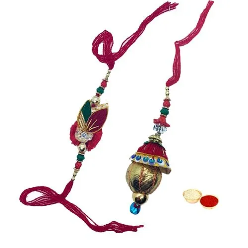 Fabulous Bhaiya Bhabhi Rakhi Set