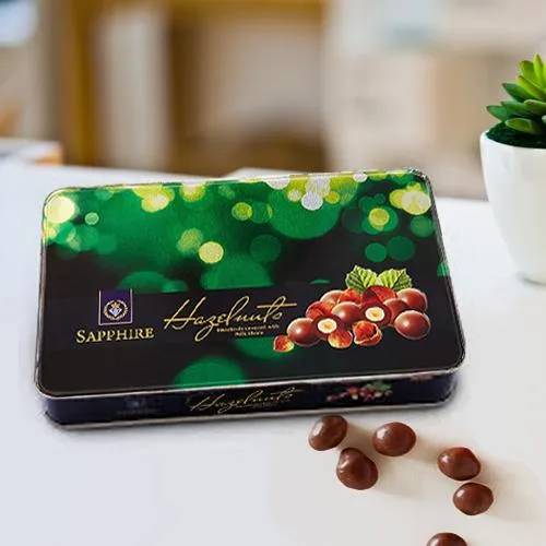 Lip-Smacking Sapphire Hazelnuts Chocolates with a Lovely Mood