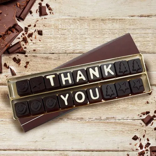 Thank You Messenger Homemade Chocolate