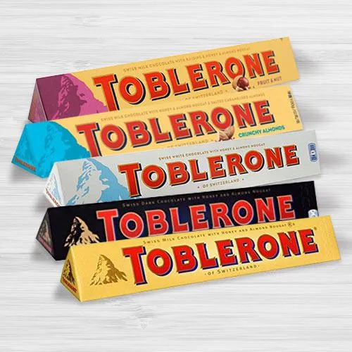 Yummy Assorted Toblerone Chocolates