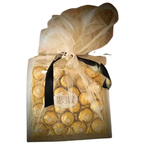 Sumptuous Net Wrapped Gift Pack of Ferrero Rocher