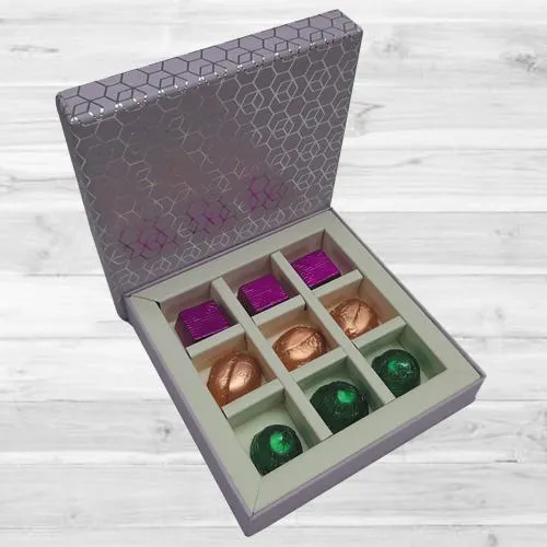 Lavish Gift Box of Assorted Handmade Chocolates