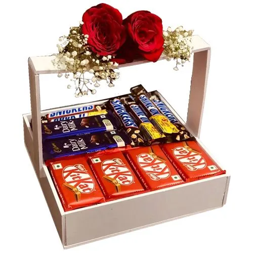 Yummylicious N Chocolaty Gift Basket