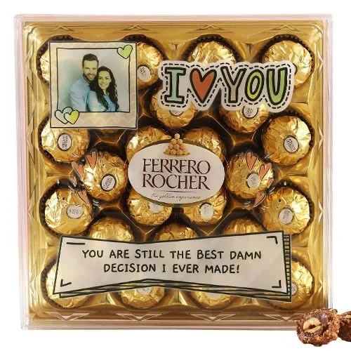 Love-themed Personalized Ferrero Rocher Box
