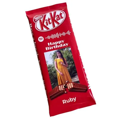Personalized Musical Moments Nestle KitKat Bar