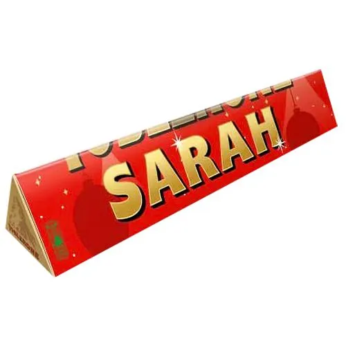 Custom-print Swiss Toblerone Chocolate Bar