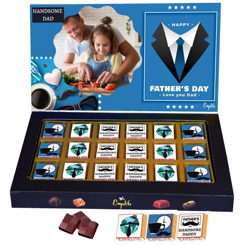 Pleasant Personalize Chocolaty Treat for Dad