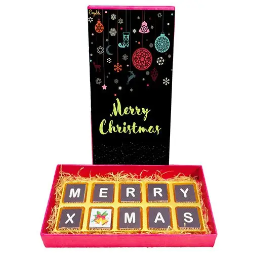 X Mas Theme Chocolates Gift Box