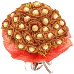 Love Bouquet of 24 Pcs. Ferrero Roacher Chocolates