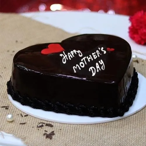 ChocHeart Shaped olate Cake 2.2lb. (Mother's Day Special)