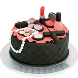 Send Makeup Kits Theme Cake Online