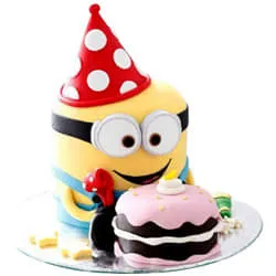 Gift Minions Cake Online