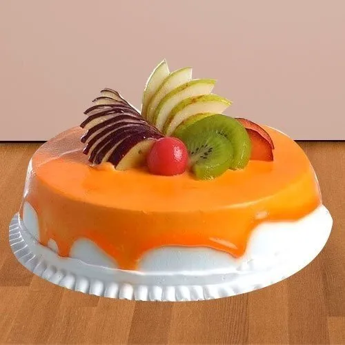 Hunger�s Pleasure 1/2 Kg Fresh Fruit Cake