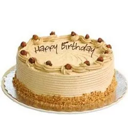 Order Eggless Coffe Cake for Birthday