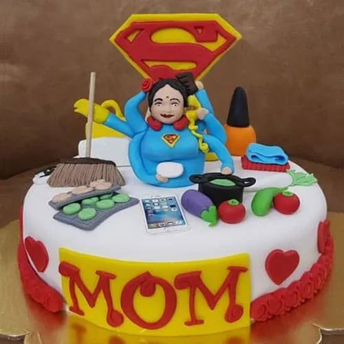 Send Marvelous Super Mom Cake