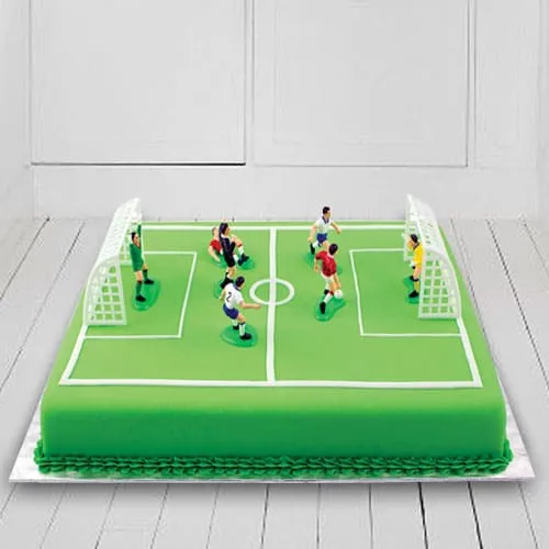 Deliver Tasty Football Ground Cake