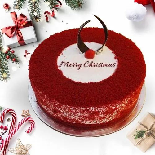 Delicious X-Mas Favorite Red Velvet Cake