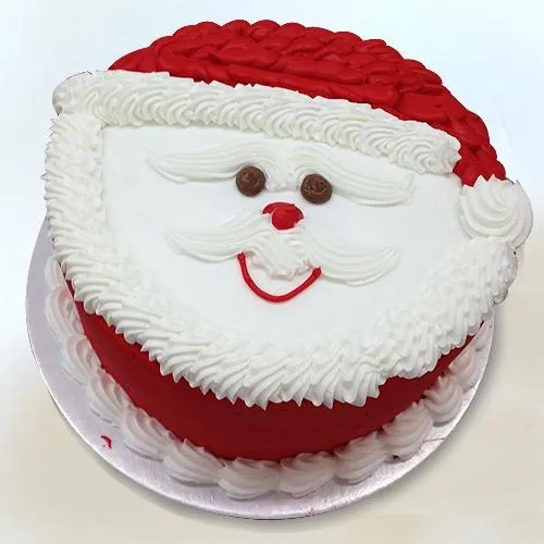 Remarkable Santa Claus Fondant Theme Cake	