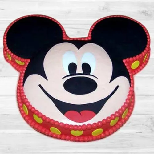 Signature Kids Special Mickey Mouse Shaped Cake