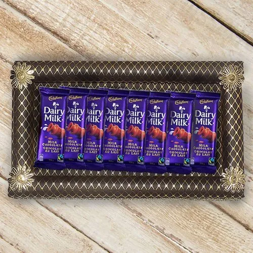 Finest 8Pcs Cadbury Dairy Milk Chocolates Gift Set