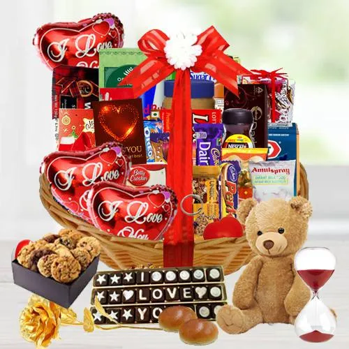 Embrace the Gorgeous Season Valentine Basket