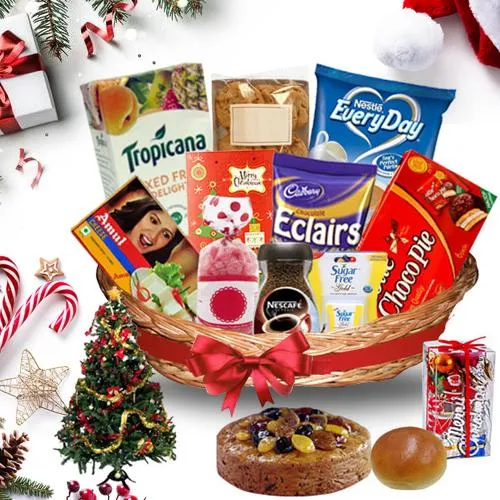 Delicious Christmas Treasure Basket<br>