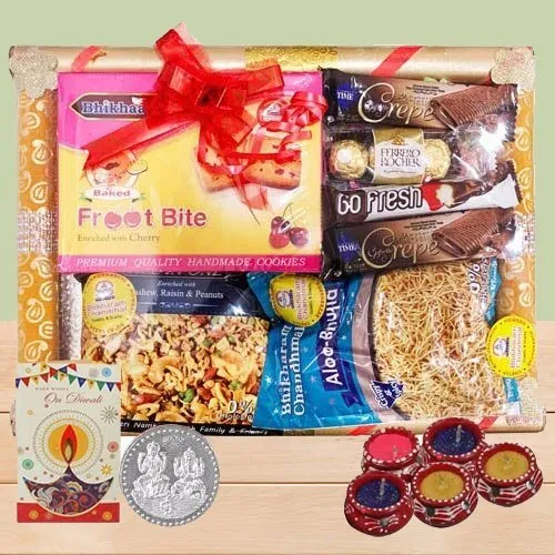 Divine Treat Hamper of Chocolates N Snacks for Diwali