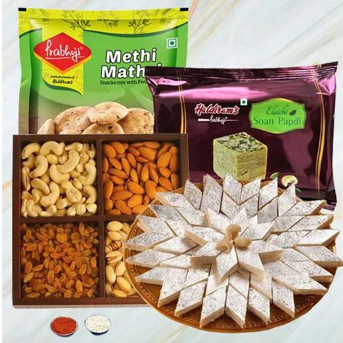 Remarkable Goodies Gift Combo for Bhai Dooj