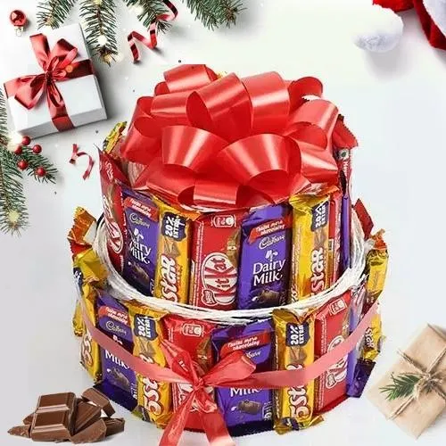 Delectable Choco Arrangement for Christmas