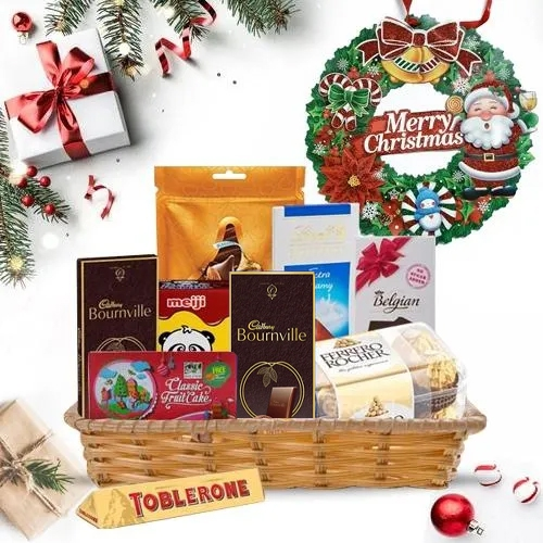 Enticing Chocolates Gift Basket