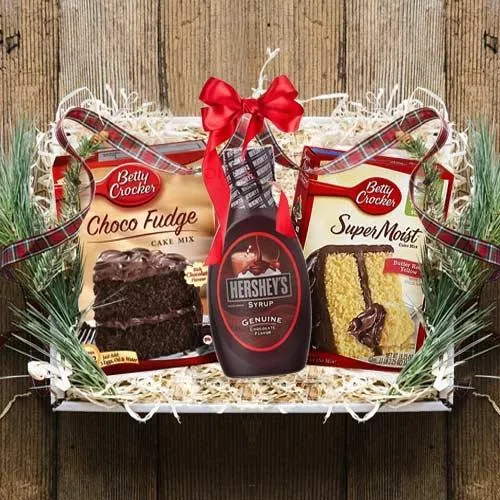 Marvelous Chocolate Cake Gift Hamper