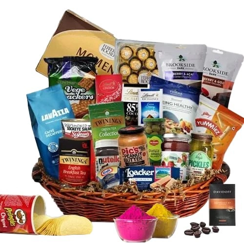 Wonderful Gourmet Gift Hamper for Holi