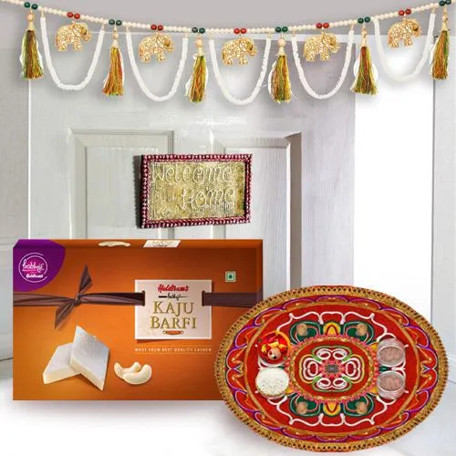 Designer Toran/Door Hanging n Haldiram Sweets Gift