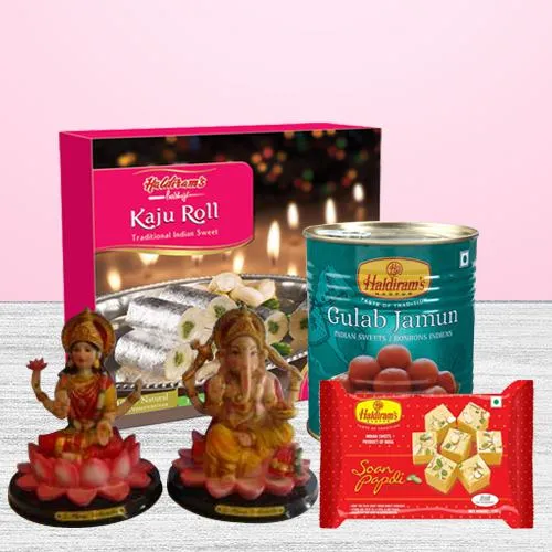 Tempting Sweets Assortment from Haldiram for Diwali