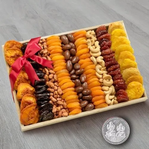 Exotic Combo of Dry Fruit Assortment n Free Coin