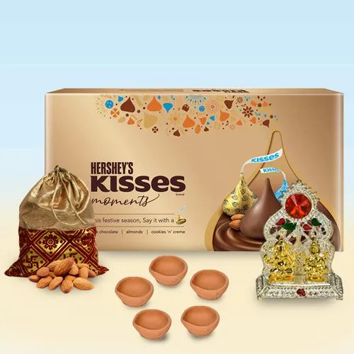 Yummy Hersheys Kisses n Almond Potli with Religious Mandap