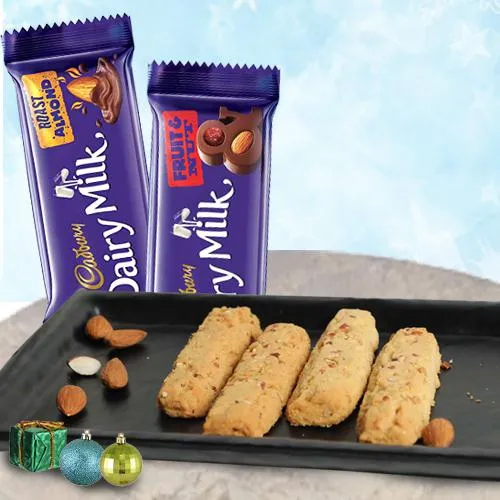 Divine Merry Christmas Delight with Cadbury Silk n Cookies