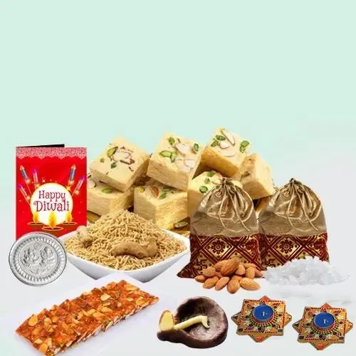 Elegant Ganesh Lakshmi Mandap with Haldiran Sweets n Diya