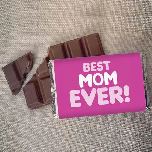 Personalized Best Mom Ever Cadbury Dairy Milk Chocolate Bar