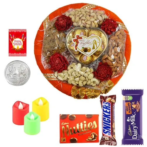 Diwali Sweetness Overloaded Gift Tray