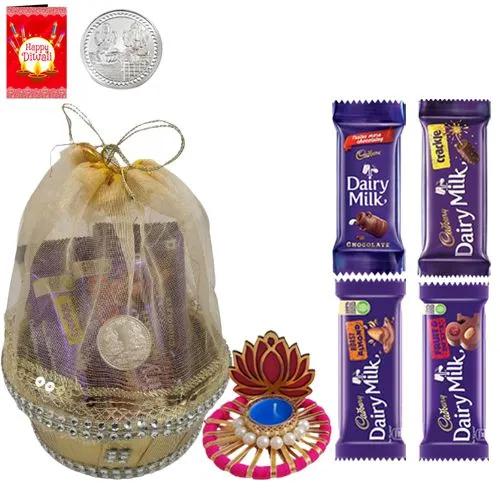 Special Cadbury Chocolates N Lotus Tea Light Hamper