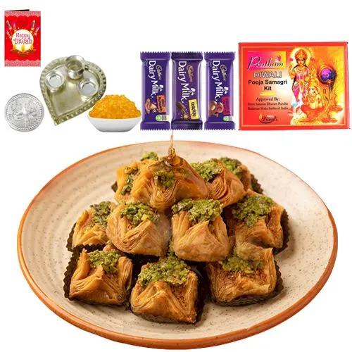 Pyramid Baklava Magic Box with Cadbury Mantra