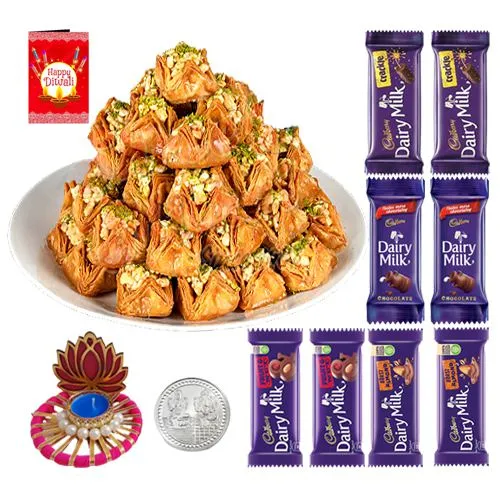 Luscious Pyramid Baklava and Classic Cadbury