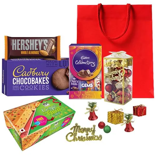 Delicious Chocolates n X-mas Decoration Gift Bag