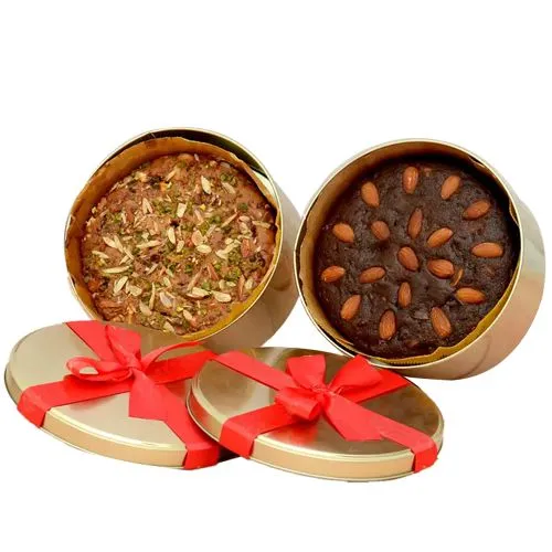 Delightful Dry Fruit  N  Plum Cake Combo for Xmas