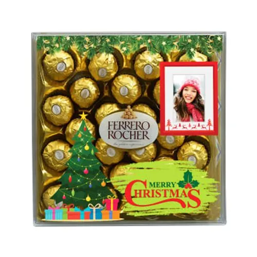 Personalized Festive Ferrero Rocher Magic on Christmas