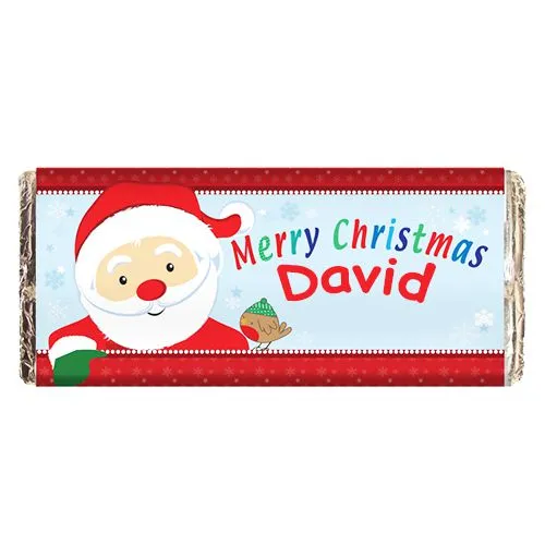 X-Mas Fiesta Personalized Dairy Milk Choco Wrap