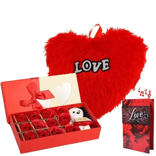 Enchanting Valentines Day Gift Combo Delight