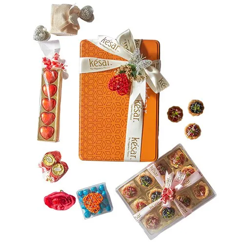 Amazing Chocolates with Berry Tarts N Assortments Gift Box